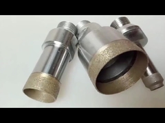 Cost Customized Threaded Shank Diamond Core Drill Bit For Glass
